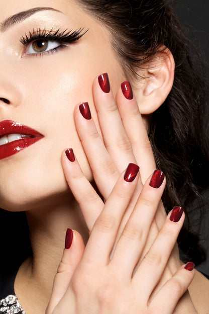Ruby Red | Soft Press-On Nails